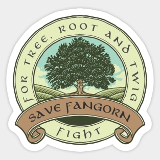 Save Fangorn - Fight - Fantasy Sticker